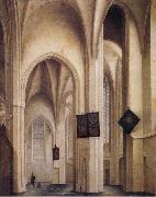 Pieter Jansz Saenredam, Church Interior in Utrecht